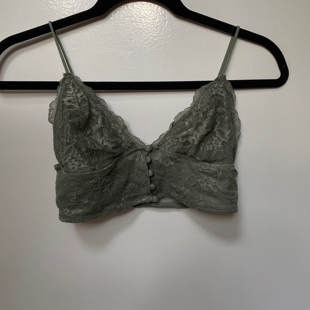 Green Bralette from Urban Outfitters